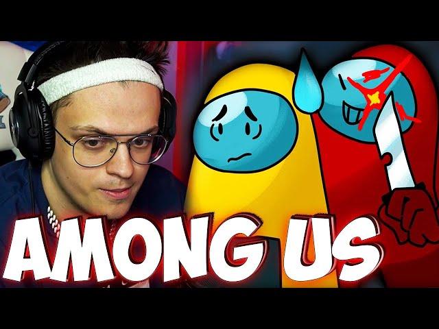 БУСТЕР ИГРАЕТ В AMONG US !? БАЙОВЛ, ЖОЖО, МАРК И ДР АМОНГ АС / БРИГАДА ТВИЧА