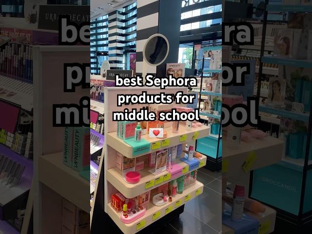 Sephora products for middle schoolers #sephora #makeupshorts #sephorahaul #beauty #skincare #haul