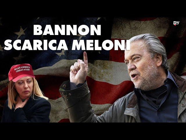 Bannon scarica Meloni - Dietro il Sipario - Talk Show