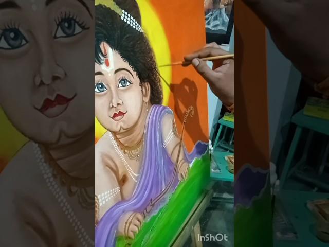 oil colour on canvas Panting ️#art #drawing #painting #artist #ram #shriram #aayodhya #siyaram