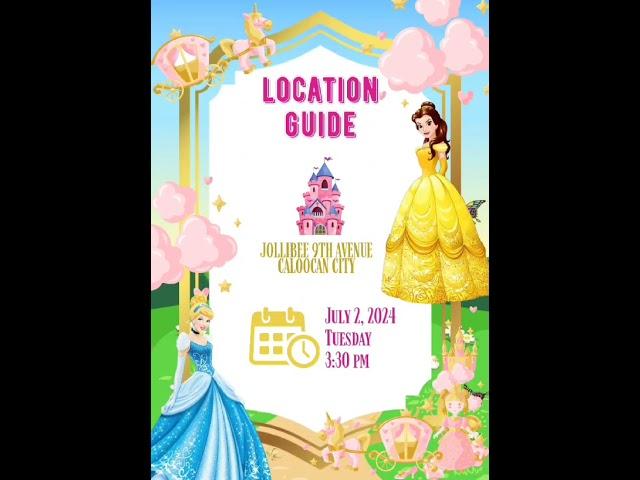 Silvanna Snow's 1st Birthday Celebration Online Invitation! #birthday #happy #disneyprincess