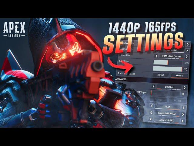 BEST 1440p Settings for Apex Legends Season 11  | PC 1440p 144fps