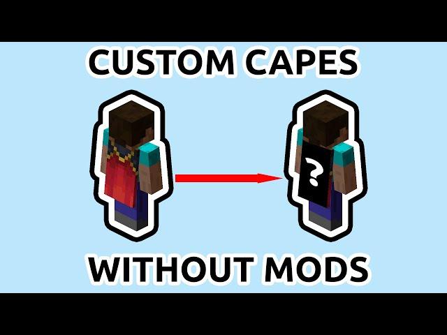 Minecraft Speedrunning Tutorial: Custom Capes without Mods [read desc.]