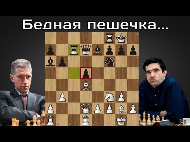 В.Крамник - М.Адамс  Шедевр позиционной игры! Шахматы