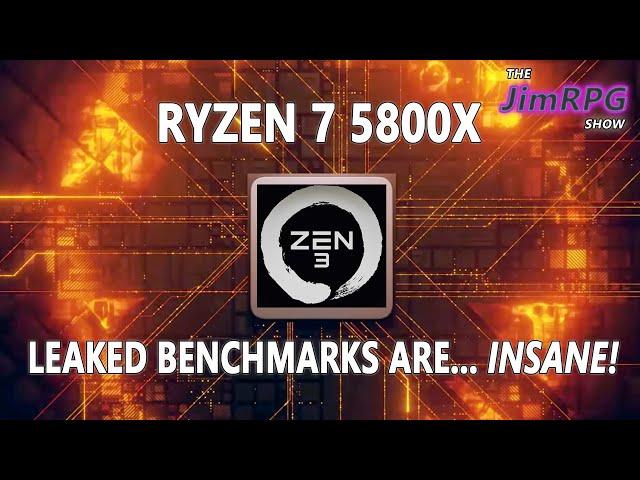 LEAK! AMD Ryzen 7 5800X Benchmarks Are.... Insane!