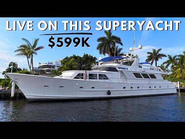 $599,000 Live on this Classic SuperYacht in Florida