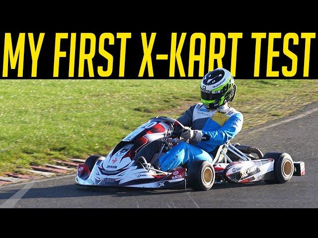 Driving an X Kart (ft. @EHRacing)