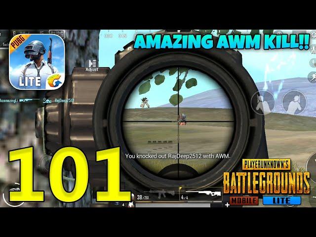 Amazing AWM Kill | PUBG Mobile Lite Gameplay