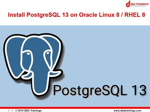 How to Install PostgreSQL 13 on Linux 8