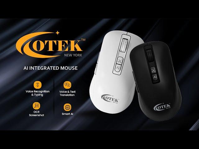 India’s First AI Integrated Mouse with all AI capabilities in one device | OTEK