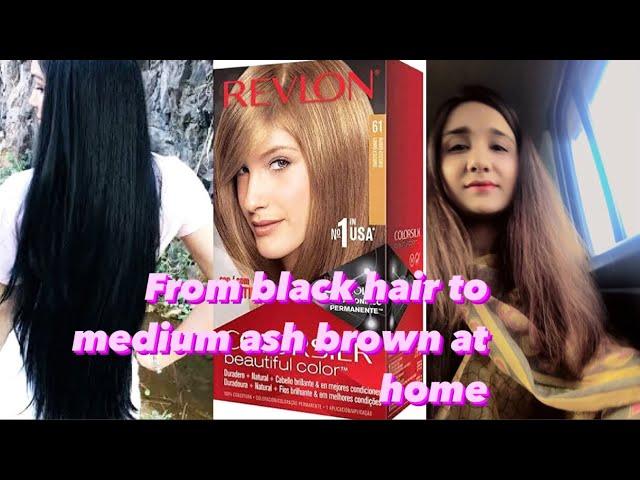 Black to ash blonde hair at home ‍ #I.Mvlogs