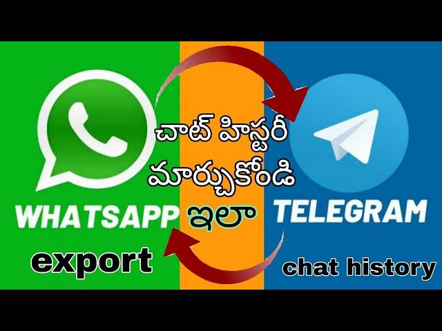 How To Export Chat History From Whatsapp To Telegram