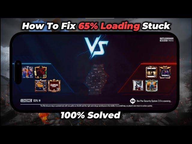 How To Fix 65% Loading Stuck In PUBG/BGMI || #bgmi #pubgmobile