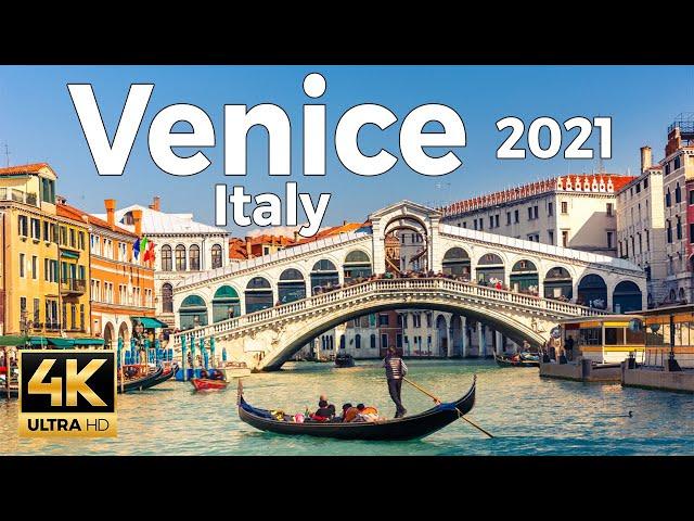 Venice, Italy Walkin Tour 2021 (4k Ultra HD 60fps) - With Captions