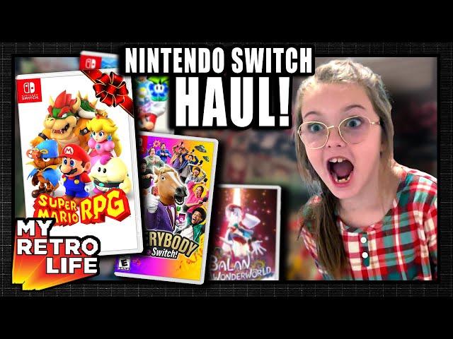 The Nintendo Switch Games HAUL of Christmas 2023 - My Retro Life