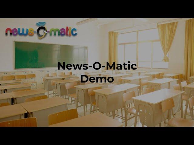 News-O-Matic Demo