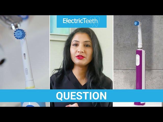 When can children use an electric toothbrush?