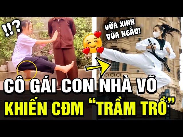 Cô gái "CON NHÀ VÕ" thể hiện trình độ "VÕ THUẬT" cực đỉnh khiến dân mạng trầm trồ THÁN PHỤC | TÁM TV