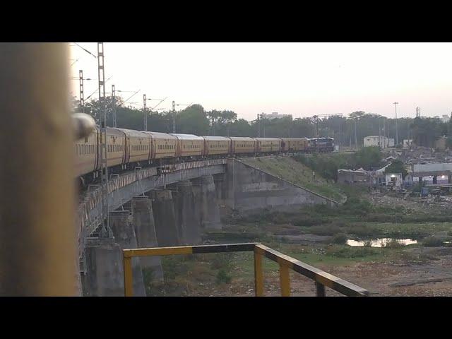 VALSAD TO RAJKOT FULL JOURNEY TRAIN NUMBER #22718 SECUNDERABAD RAJKOT SUPERFAST EXPRESS