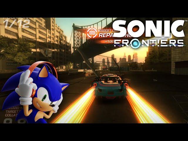 I Put Sonic Frontiers The Final Horizon Music Over Ridge Racer Unbounded For Maximum Hype