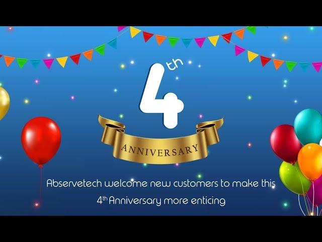 Abservetech 4th Anniversary Celebration