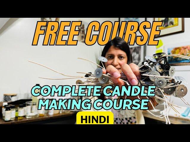 FREE CANDLE MAKING COURSE FOR BEGINNERS