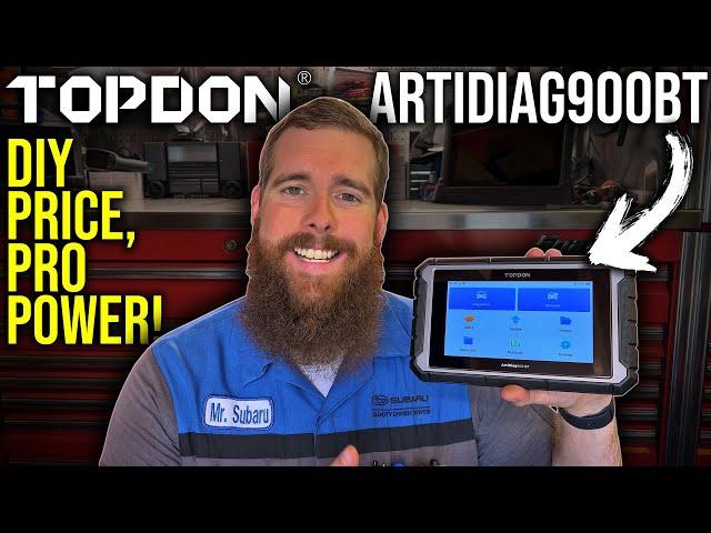 The Affordable, DIY Friendly, Bi-Directional Scan Tool From Topdon! The ArtiDiag900BT + Discounts!