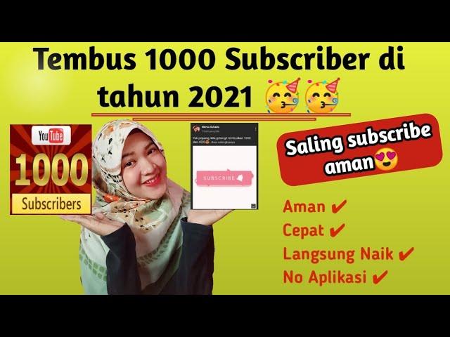 SALING SUBSCRIBE TERBARU 2021 | Youtuber Pemula