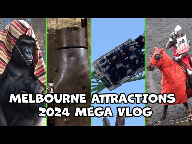 NEW! Melbourne Attractions MEGA Vlog 2024  