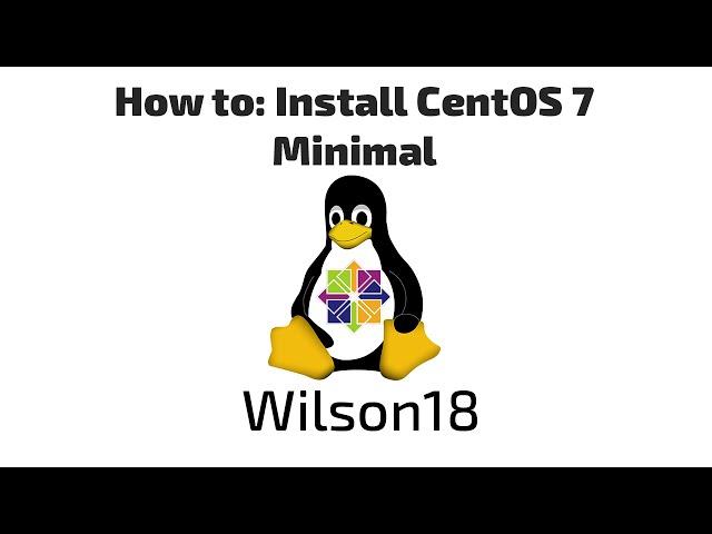 How to: Install CentOS 7 Minimal on VirtualBox