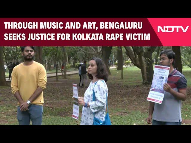 Kolkata Rape Case | Through Music And Art, Bengaluru Seeks Justice For Kolkata Rape Victim