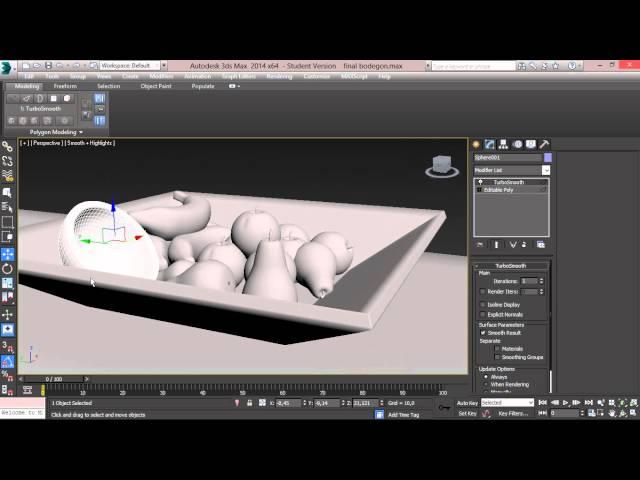 3D max  Final Bodegon