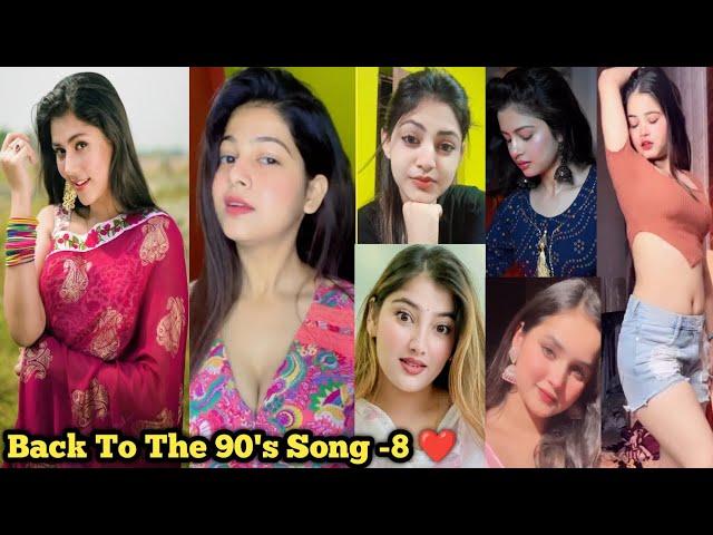 Back to the 90's Song Video-8 ️|Beautiful Girl's 90's Song Tiktok|Romantic 90's Song|Superhits 90s