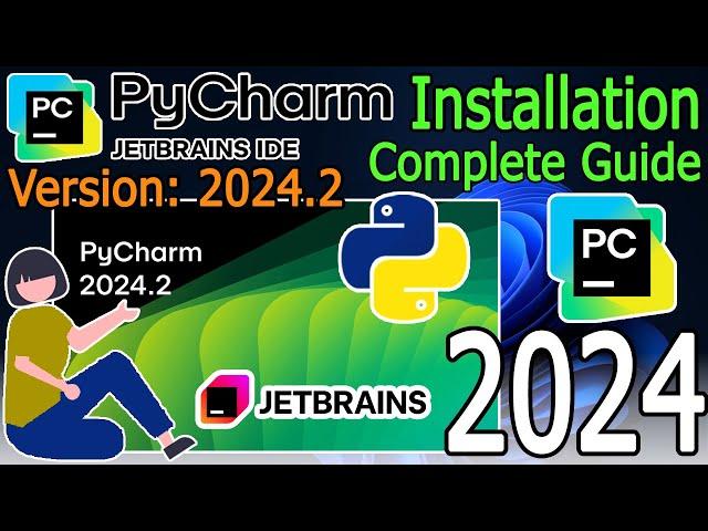 How to Install PyCharm IDE 2024.2 on Windows 10/11 [ 2024 Update ] | PyCharm for Python Developers