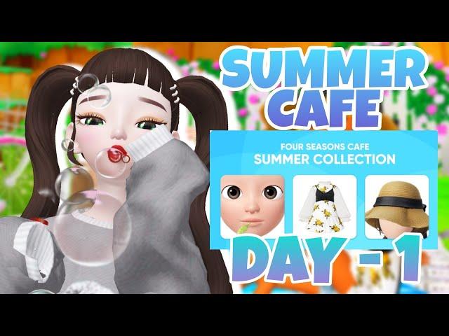 (Summer Cafe Quests) DAY-1 | full tutorial | play with me | SUHU