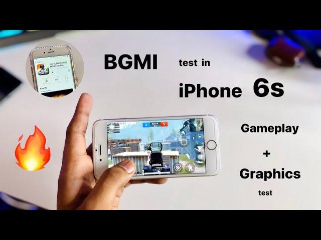 BGMI on iPhone 6s - Gameplay and  Graphics Test 