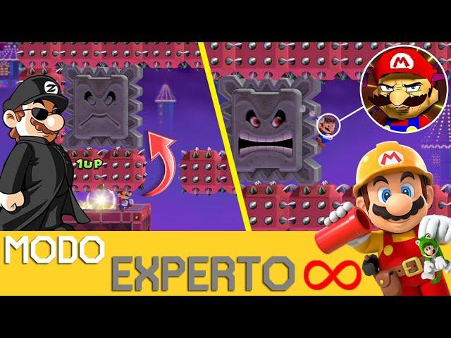 ¿MIEDO, DUDAS? LIBERA TU MENTE ZETA!!  - EXPERTO INFINITO (NO SKIP) T5 #6 - SMM2 - ZetaSSJ