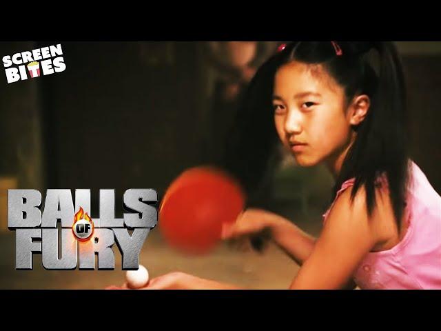 Randy Faces The Dragon In An Epic Table Tennis Match | Balls Of Fury | Screen Bites