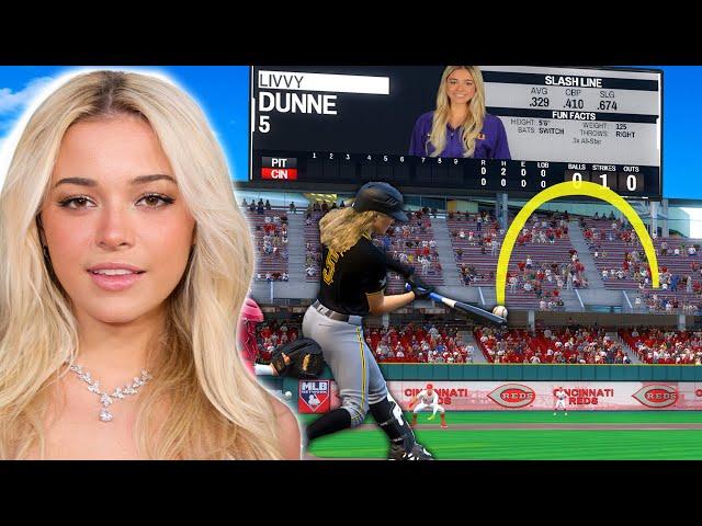 I Put Livvy Dunne in MLB