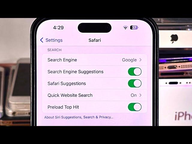 How to manage Safari settings on iPhone