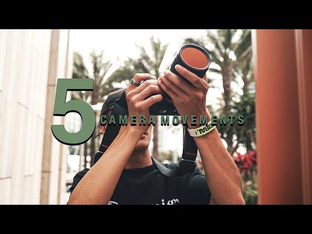 5 EPIC HANDHELD CINEMATIC BROLL TECHNIQUES!