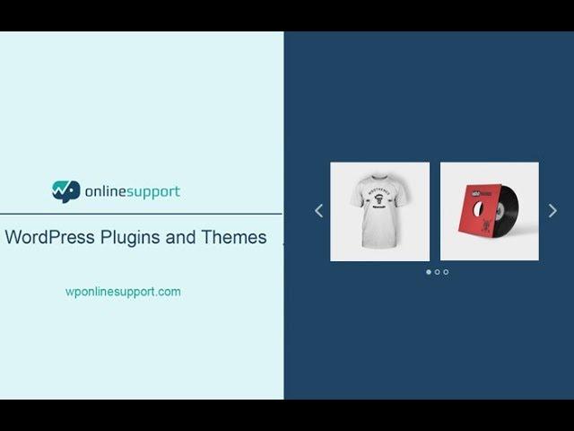 WordPress plugins WooCommerce Product Slider and Carousel Plugin