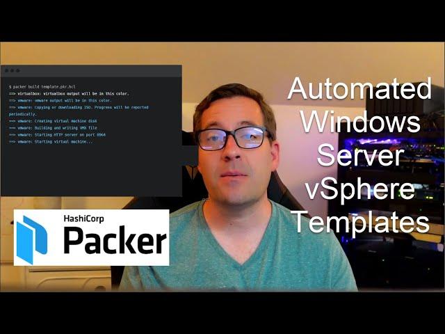 Automated Windows Server virtual machine templates in vSphere with Hashicorp Packer