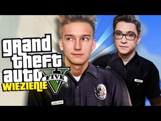 GTA V Więzienie II #1 - PIERWSZY DZIEŃ w PRACY! 