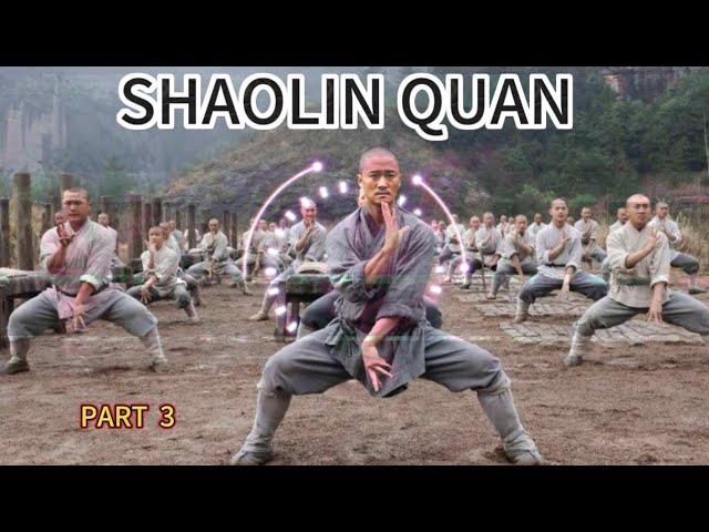 #3 ,, Kung fu workout and tutorial at home ; Shaolin 3 movements changqu that make can protect you