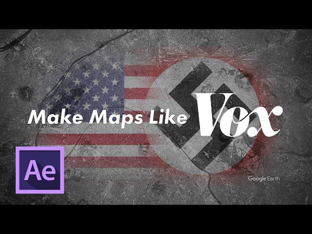 Make VOX Style Maps in Adobe After Effects