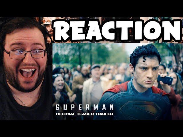 Gor's "Superman (2025) Teaser Trailer" REACTION (I'M FREAKING MOIST!)