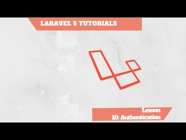 [ENG] - Laravel 5 Tutorial PHP 10/10 - Authentication