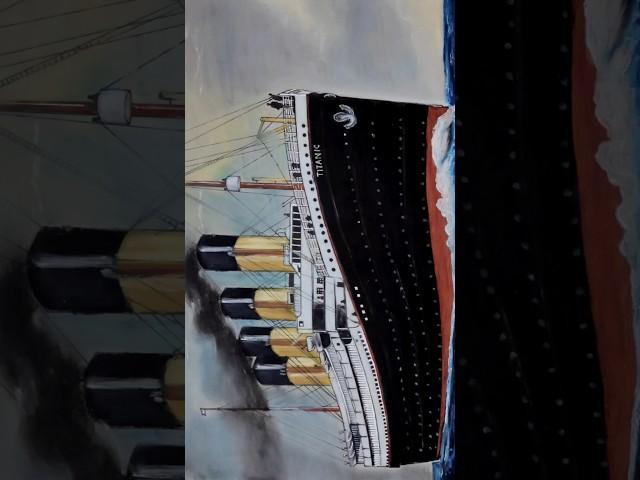 TITANIC SHIP / Realistic drawing ️