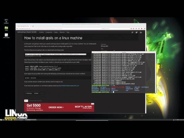 How to install grails on a linux machine by Johnathan Mark Smith